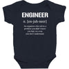 definition of engineer Baby Bodysuit