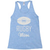rugby mom Racerback Tank