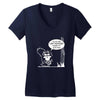 im so old i cant remember where my nuts are Women's V-Neck T-Shirt