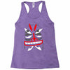 addict x mysterious al mask Racerback Tank