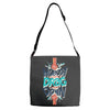nobody can drag me down Adjustable Strap Totes