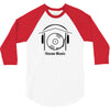 house music 3/4 Sleeve Shirt