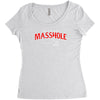 masshole massachusetts Women's Triblend Scoop T-shirt