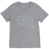 pterodactyl with a machine gun V-Neck Tee