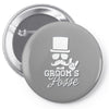 groom's posse Pin-back button