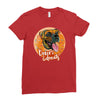 boxers and donuts Ladies Fitted T-Shirt