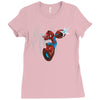 mega spidy Ladies Fitted T-Shirt