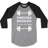 hakuna masquata 3/4 Sleeve Shirt