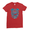 awesome 80's Ladies Fitted T-Shirt