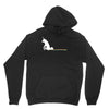 unicorn scooting on the floor Unisex Hoodie