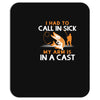 arm in cast Mousepad