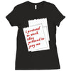 i pretend to work they pretend to pay me Ladies Fitted T-Shirt