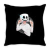 marshmello Throw Pillow