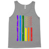 rainbow american flag Tank Top