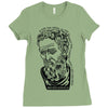 michelangelo quote Ladies Fitted T-Shirt