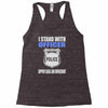 i stand with officer Racerback Tank