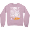 Strong Independent Motivated Leo Crewneck Sweatshirt