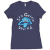 it's gettin' weird! Ladies Fitted T-Shirt