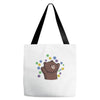 dorp bear Tote Bags