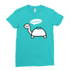 mine turtle Ladies Fitted T-Shirt