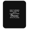 dreams into plans journal Mousepad