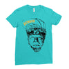 horror werewolf Ladies Fitted T-Shirt