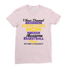 I Never Dreamed I'd Grow Up To Be A Super Cool Mom Of A Freaking Aweso Ladies Fitted T-Shirt