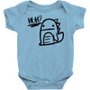 huh dinosaur Baby Onesie