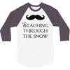 staching through the snow 3/4 Sleeve Shirt