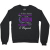 i love someone with pancreatic cancer to the moon &amp; back to infinity Crewneck Sweatshirt