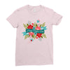 happy mother Ladies Fitted T-Shirt