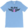 angel wing believe breast cancer T-Shirt