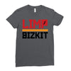 limp bizkit black logo Ladies Fitted T-Shirt