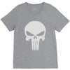 the punisher skull head V-Neck Tee
