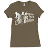 adventure before dementia 4 Ladies Fitted T-Shirt