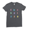 fuck pizza Ladies Fitted T-Shirt