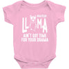 nurse lama Baby Bodysuit