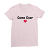 Game Over Ladies Fitted T-Shirt