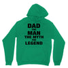Dad The Man The Myth The Legend - Son Of A Legend Family Matching Unisex Hoodie