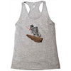 the darth king Racerback Tank