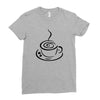 Cooffee art Ladies Fitted T-Shirt