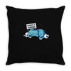 beware of cerberus Throw Pillow