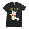 pawter cat Ladies Fitted T-Shirt