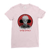 red sun uzumak Ladies Fitted T-Shirt
