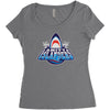 amity islanders Women's Triblend Scoop T-shirt