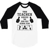This Teacher Survived The 2016 2017 School Year 3/4 Sleeve Shirt
