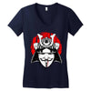 samurainonymous Women's V-Neck T-Shirt