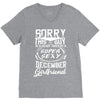 This Guy Is Taken By A Super Sexy December Girlfriend V-Neck Tee