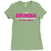 superwoman fighting diabetes Ladies Fitted T-Shirt