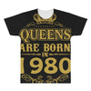 queens are born in 1980 All Over Men's T-shirt